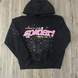 Sp5der Hoodie Size L Black