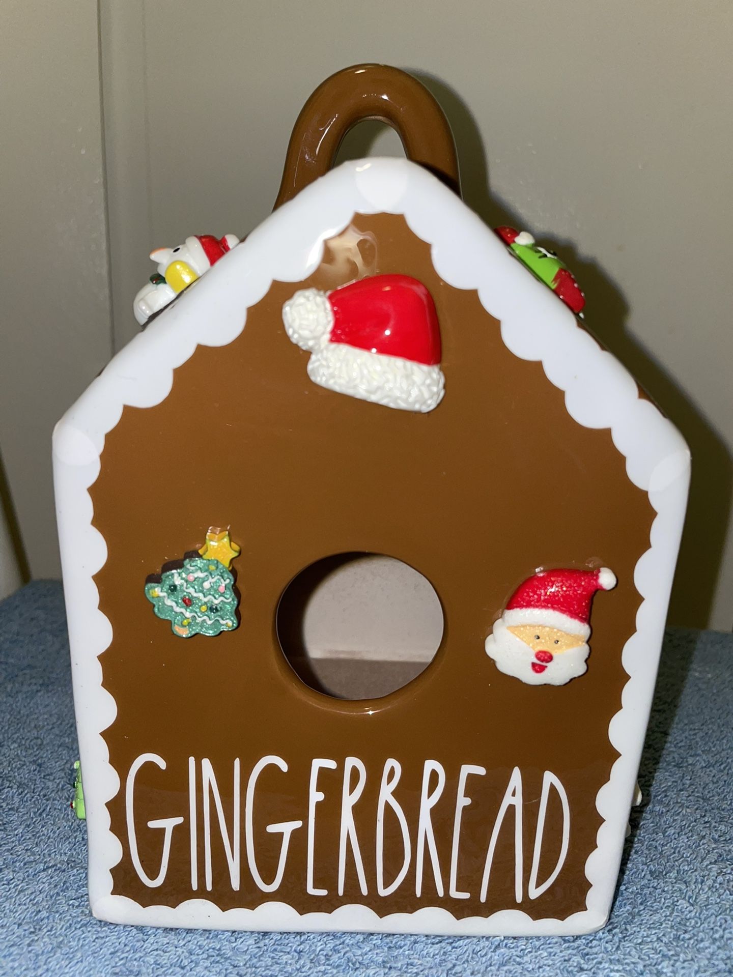 Rae Dunn Inspired GINGERBREAD BIRDHOUSE!