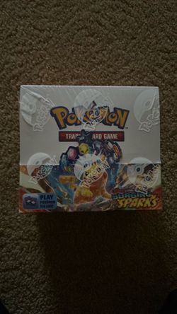 Minty Surging Sparks Booster Box Pokemon