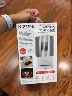 Nizoni 4 in 1 wireless speaker fan