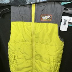 Blast Off Rocket Puffer Vest Size 4