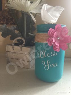 Bless you tissue jar.