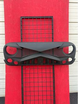 2007 - 2018 Jeep Wrangler Front Grill Grille NEW