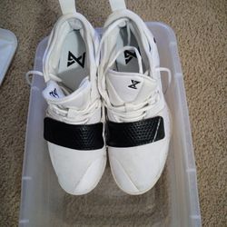 Nike Air Max Trainers – White/Black