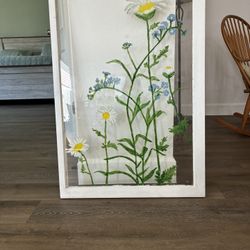 Hand Painted Vintage Window 