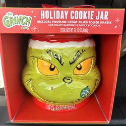 The grinch Cookie Jar