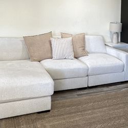 2 Piece Sectional with Chaise 