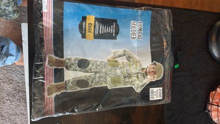 army solider boys halloween costume