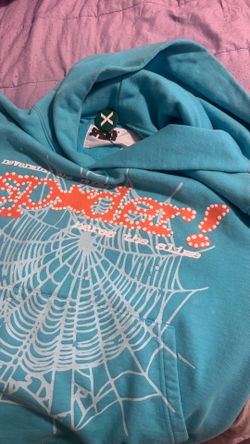 Sp5der hoodie with stockx tag