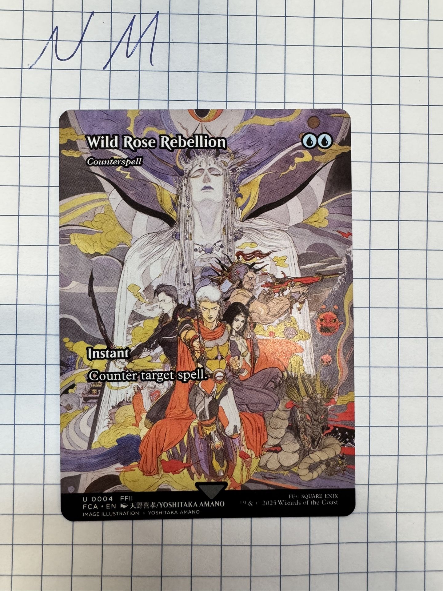 MTG Final Fantasy Wild Rose Rebellion 