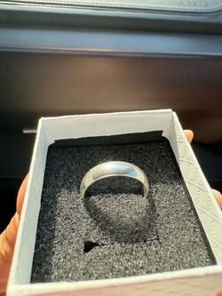 Anillo de matrimonio para hombre ,plata 925