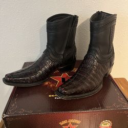 MEN BOOTS BLACK CHERRY CAIMAN