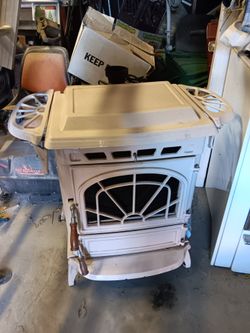 Porcelain Pellet Stove