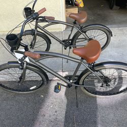 26" Kent Bayside Cruiser Bicycle, Gray, Adults, Unisex