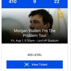 Morgan Wallen Tickets 