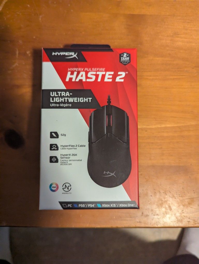 Hyper X Haste 2 Wired Gaming Mouse