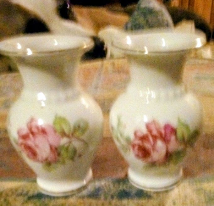 2 Beautiful Vases Small Made In Germany By Schuman Bavaria