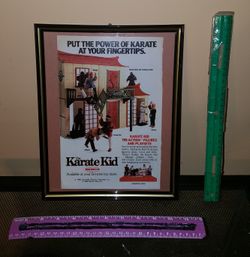 Karate kid picture frame