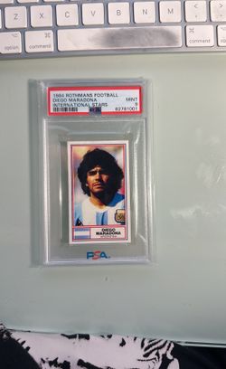 Maradona 1984 PSA 9