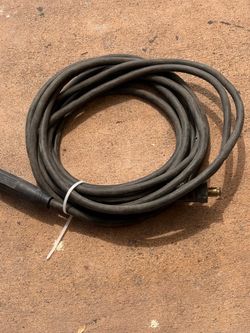 1/0 flexaprene weld cable with quick connect ends 28feet