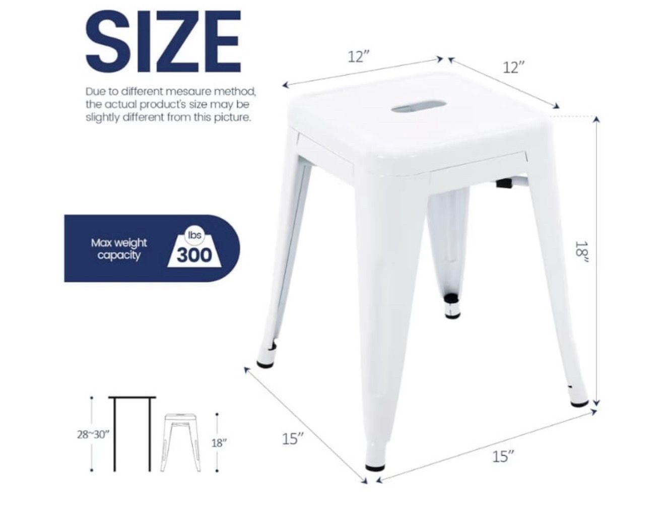 Metal stools
