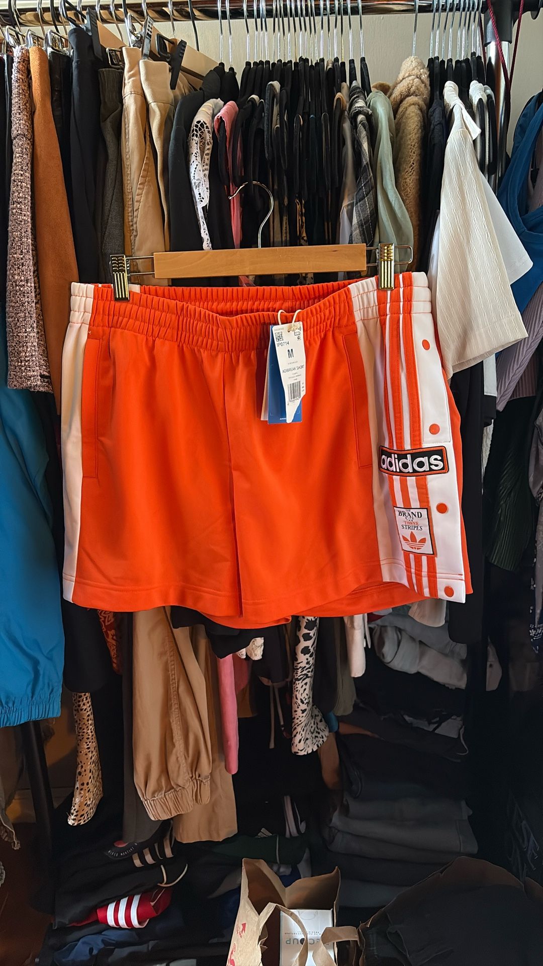 Adidas Adibreak Shorts orange