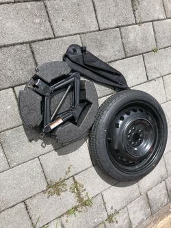Spare Tire And Car Jack