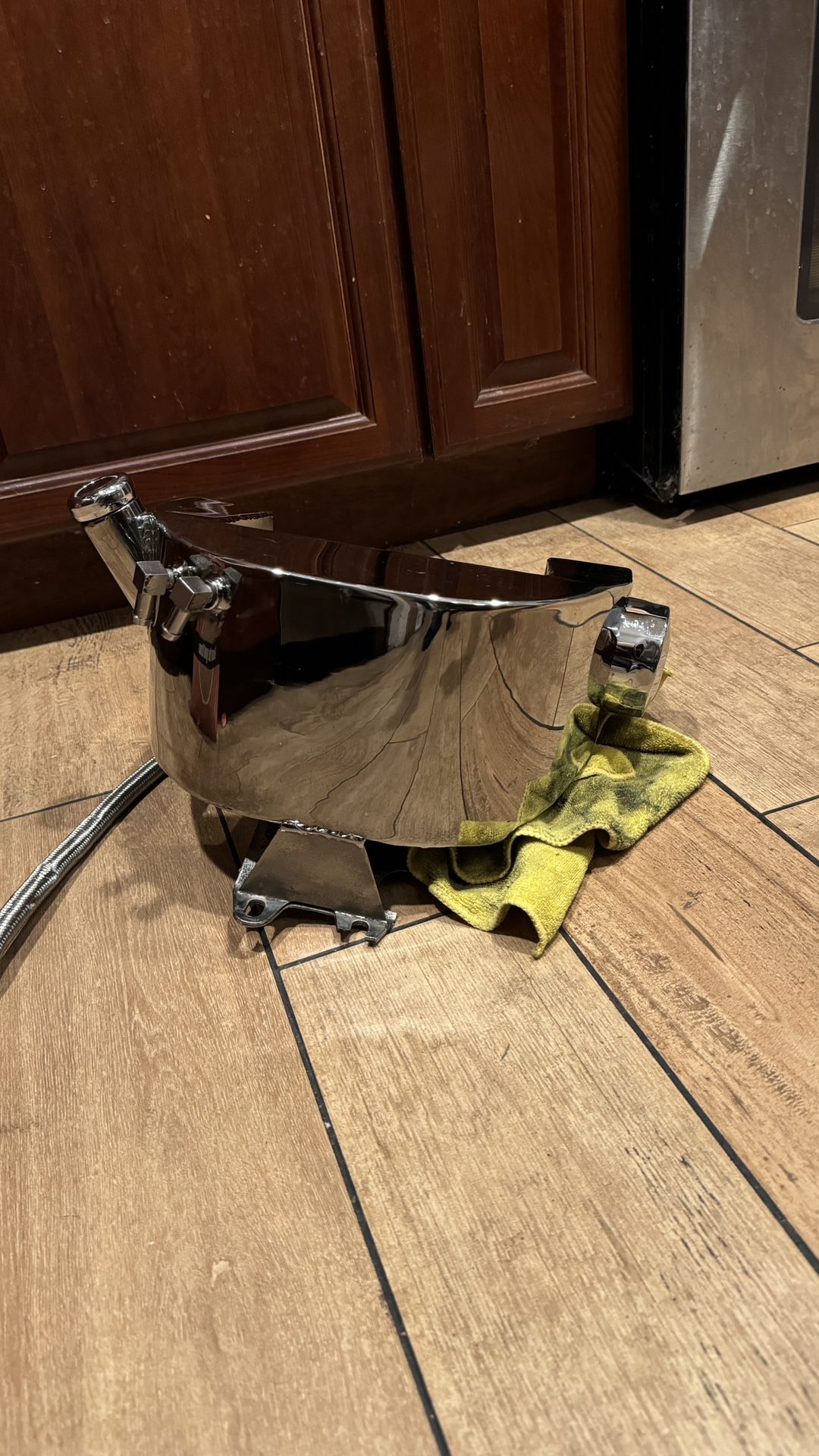 Paughco 3.5q Shovelhead Oil Bag With Filter