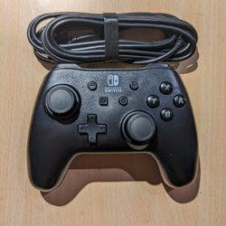 Official Wired Controller for Nintendo Switch - Black

