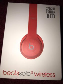 Brand New Red Beats Headphones