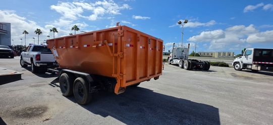 Dumpster roll off bin