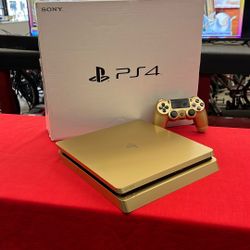 PlayStation 4 Slim – Limited Gold Edition (1TB)
