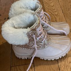 Pink Snow Boots 