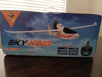 Sky King rc glider plane