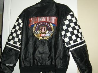 NASCAR LEATHER JACKET