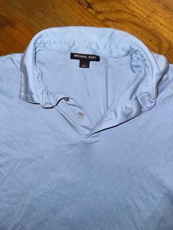 Michael Kors Light Blue Polo Men’s Large