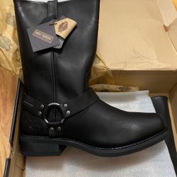 Hardly Davidson Motor Cycle Boots New Never Worn In Box