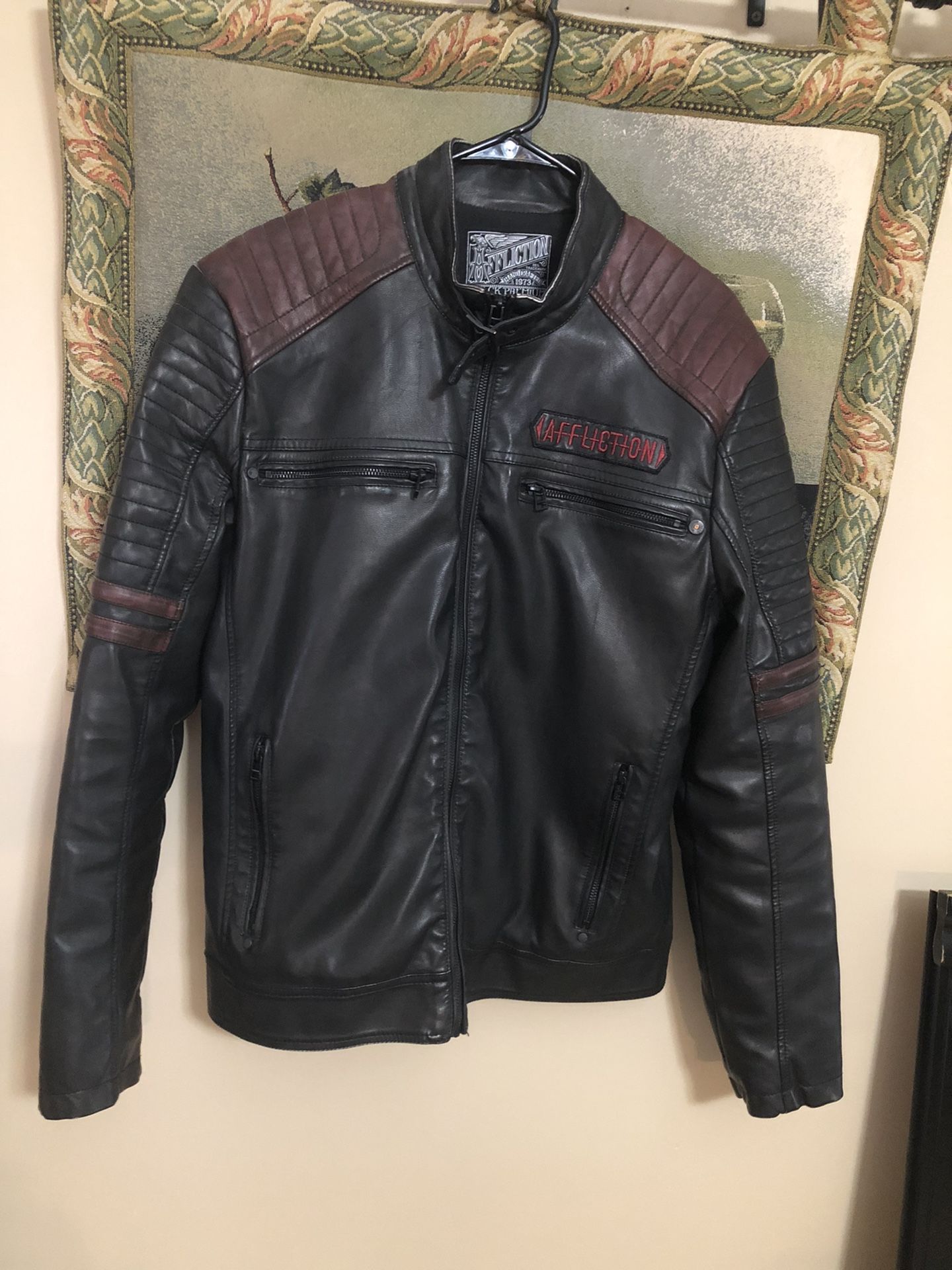Affliction Leather Jacket