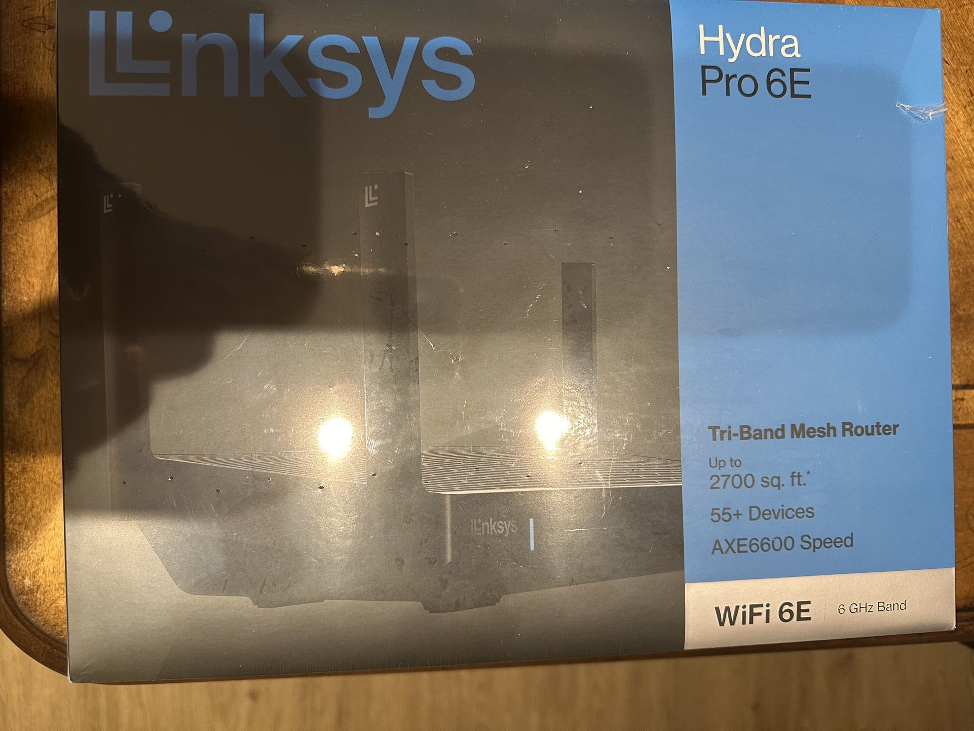 linksys hydra pro 6e. (new sealed box)
