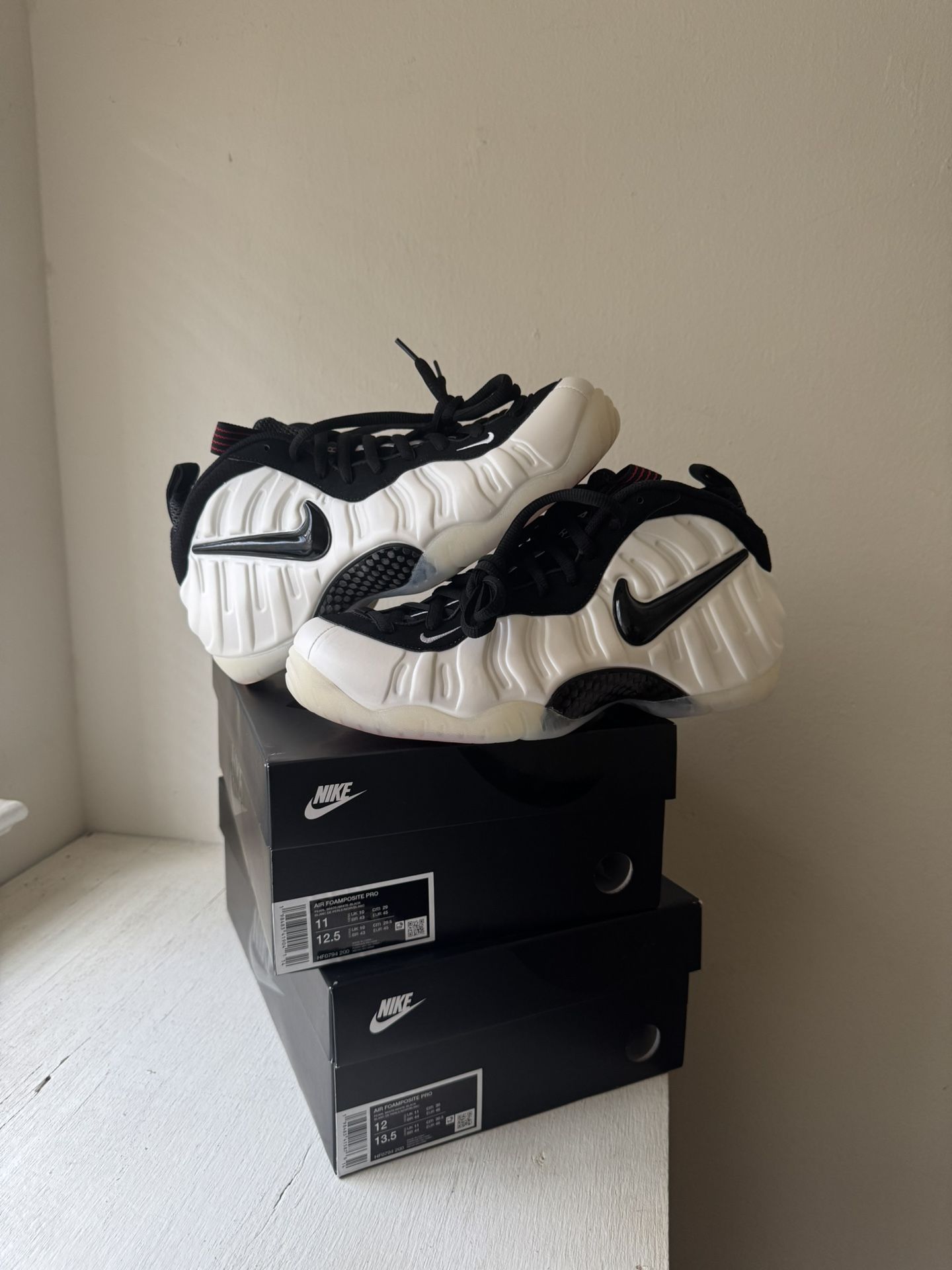 Pearl Nike Aire Foamposite Pro