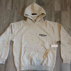 Light Oatmeal essential Fear of God hoodie
