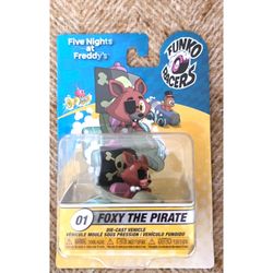Funko Racers Five Nights at Freddy’s - Foxy the Pirate #01 Die-Cast Vehicle- New