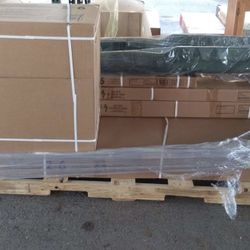 KidKraft Charleston Lodge Wooden Outdoor Swing Set/Playset 