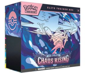Pokémon TCG Mega Evolution Chaos Rising Elite Trainer Box