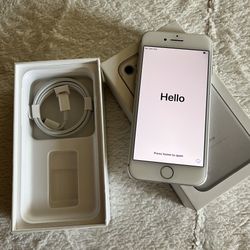 I Phone 7 With Box And Charging Cord:) PRISTINE CONDITION! 