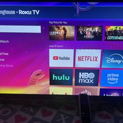Westinghouse 32” Roku Smart TV 2024 + Remote – $100