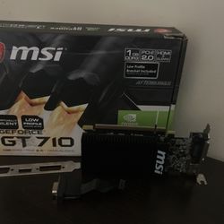 Nvidia Gt 710 Low Profile 1gb DDR3 HDMI