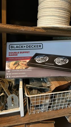 Black & Decker plug-in stove