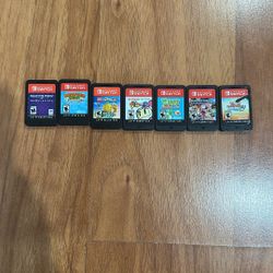 7 nintendo switch games 