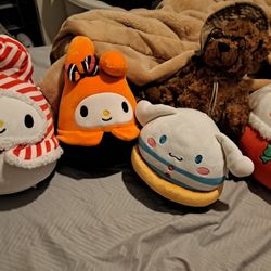 Squishmallows Sanrio holiday collection